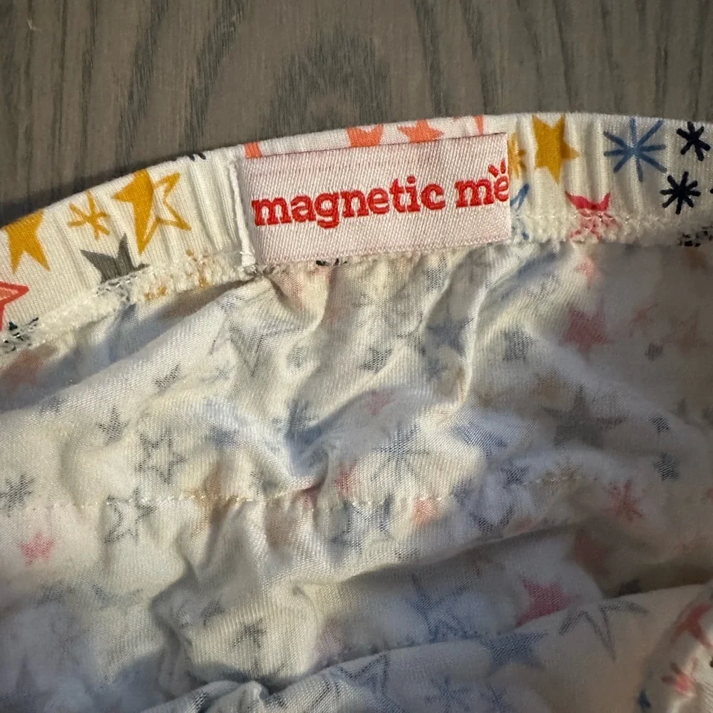 MAGNETIC ME BAY GIRL STARBURST SHORT-SLEEVE DRESS